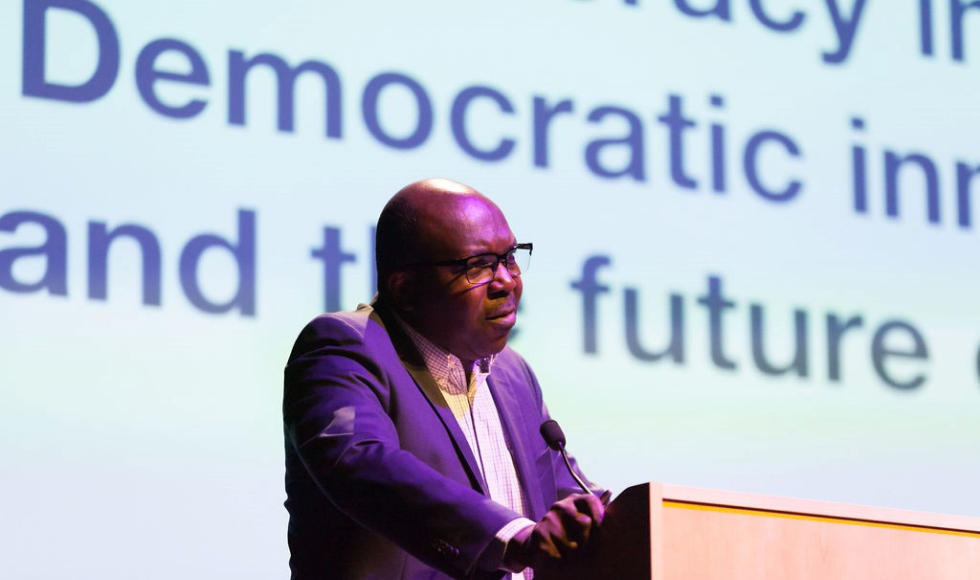 Bonny Ibhawoh speaking